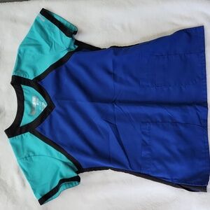 Scrub Top Women's, Short Sleeves Vneck Uniform